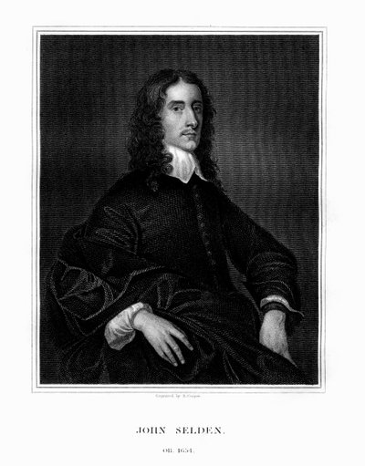 John Selden, English jurist, legal antiquary and oriental scholar, 1823 by R. Cooper
