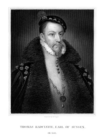 Thomas Radclyffe, 3rd Earl of Sussex, Lord-Lieutenant of Ireland by R. Cooper