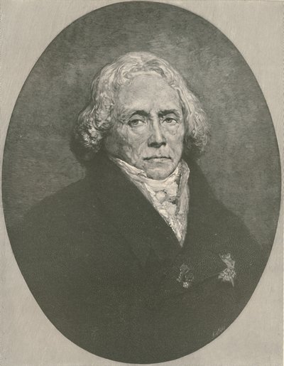 Charles-Maurice-Élie, Duke of Talleyrand-Perigord, Prince of Benevento, 1828 by R. G. Tietze