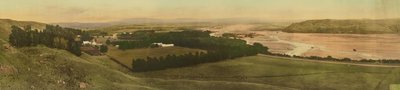 Landscape Panorama of New Zealand by R. P. Moore