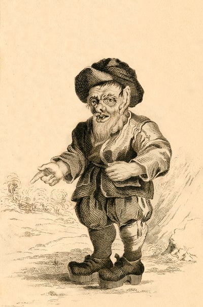 Bertholde, Prime Minister to Alboinus King of Lombardy, 1821 by R. Page