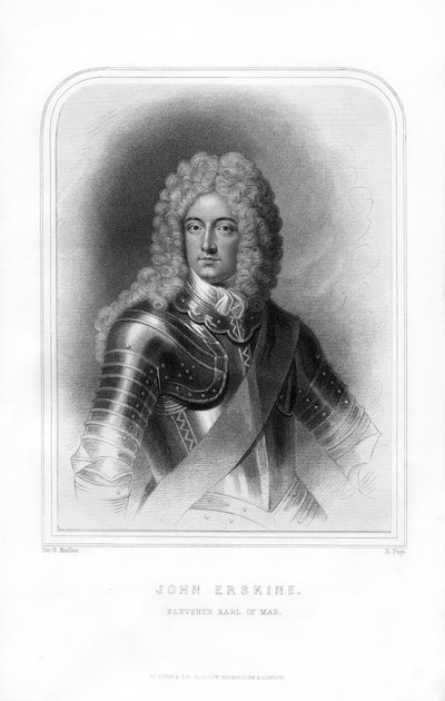 John Erskine, Earl of Mar, Scottish Nobleman and Leader of the Jacobites by R. Page