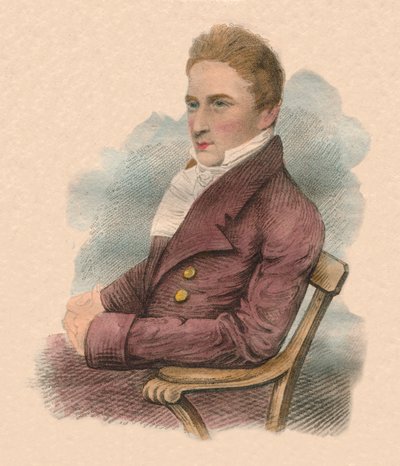 Portrait of a Man, Early 19th Century by R. Page