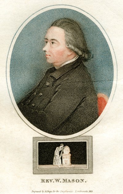 Reverend W Mason, 1815 by R. Page