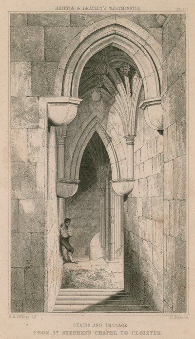 Stairs and passage from St Stephen