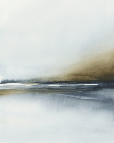 Serene Water Horizon by Rachel Elise
