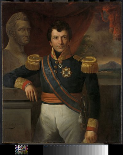 Portrait of Johannes, Count van den Bosch, Governor-General of the Dutch East Indies by Raden Sarief Bastaman Saleh