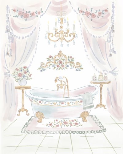 Shabby Chic Bathroom by Radhika Modi