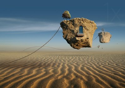 Floating Desert Islands by Radoslav Penchev