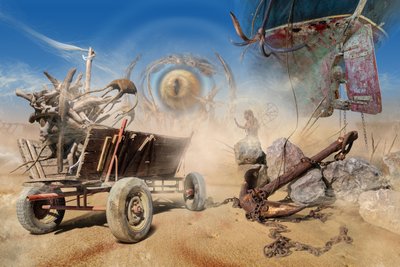 Surreal Desert Dream by Radoslav Penchev