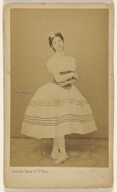 Unidentified Dancer, Standing by Radoult and Vaury and Cie.