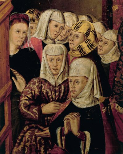 Preaching (detail) by Rafael & Figuera Joan (active c.1454 1477) Tomas