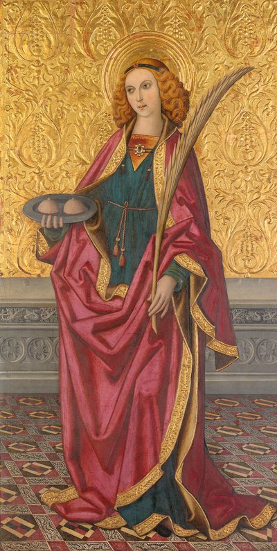Saint Agatha by Rafael Vergós