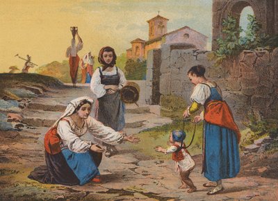 Return from the Fields by Raffaele (after) Casnedi