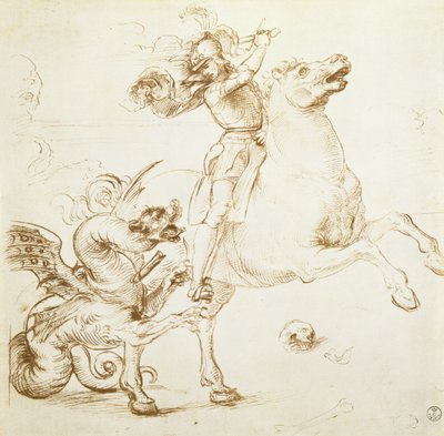 St. George and the Dragon by Raffaello Sanzio Raphael