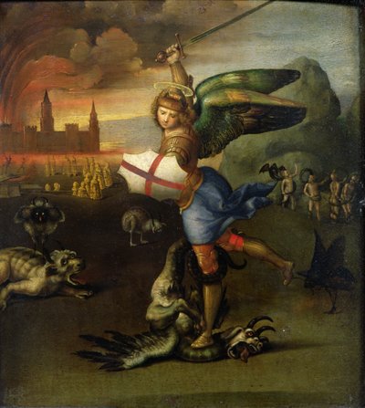 St. Michael, c.1503-05 by Raffaello Sanzio Raphael