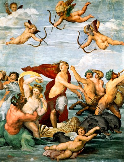 Triumph of Galatea, c. 1512 by Raffaello Sanzio Raphael