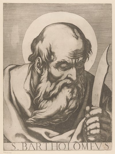 Saint Bartholomew by Raffaello Schiaminossi