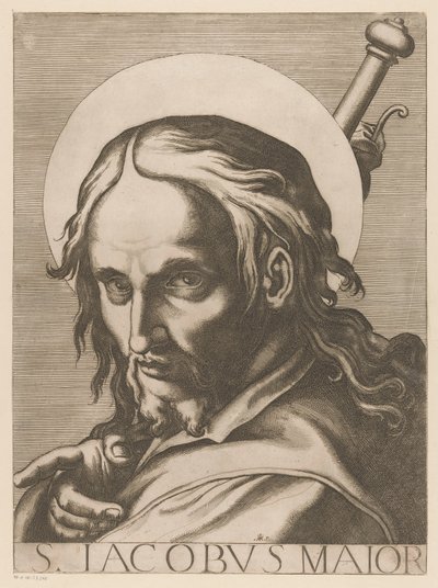 Saint James the Greater by Raffaello Schiaminossi