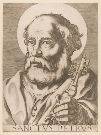 Saint Peter by Raffaello Schiaminossi