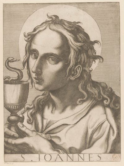 John the Evangelist by Raffaello Schiaminossi