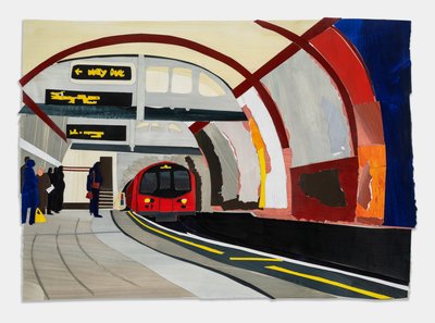 Hampstead Tube, 2023 by Raina Goran