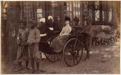 Miss Lyall, Shimla by Raja Deen Dayal
