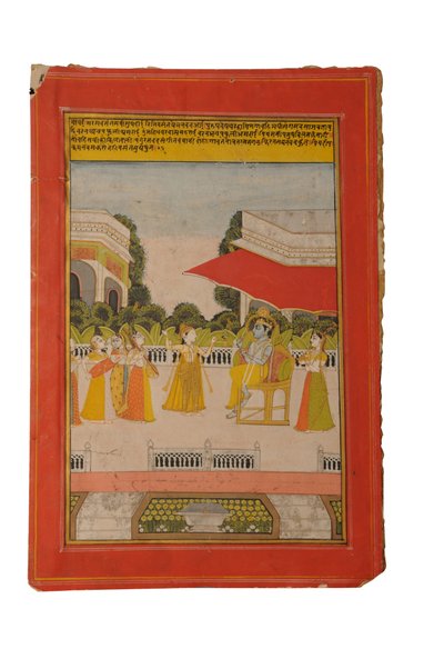 Ragamala Miniature Painting, Rajasthan Probably Bundi, Early 19th Century by Rajasthani School