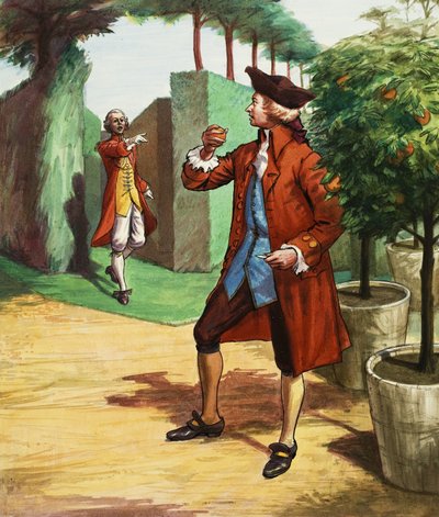 Mozart Eating an Orange by Ralph Bruce