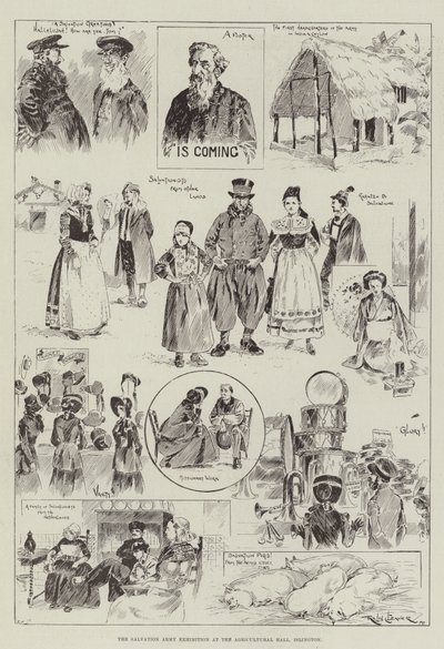 The Salvation Army Exhibition at the Agricultural Hall, Islington by Ralph Cleaver