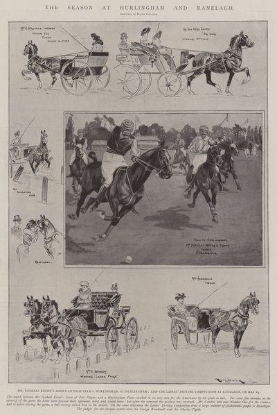 The Season at Hurlingham and Ranelagh by Ralph Cleaver