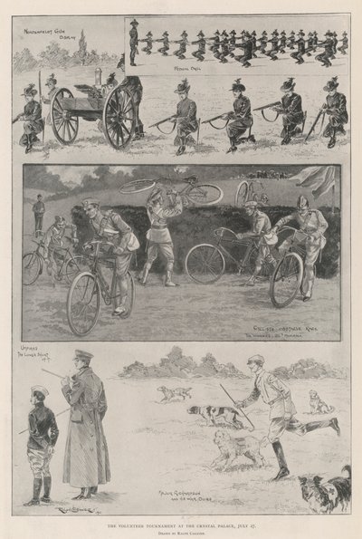 The Volunteer Tournament at the Crystal Palace, 27 July by Ralph Cleaver