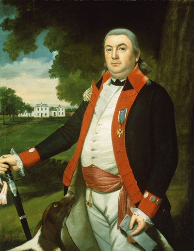 Portrait of Captain John Pratt, Middleton, Connecticut by Ralph Earl