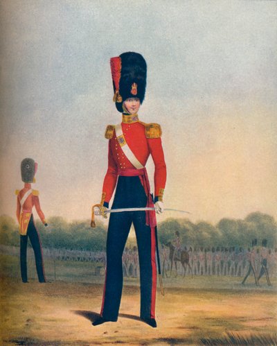 Officer of the Coldstream Guards Winter Dress by Ralph Nevill