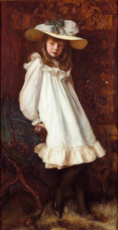 Portrait of Lady Maud Cavendish by Ralph Peacock