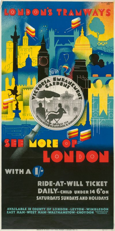 See More of London with a Shilling by Ralph and Brown Studios
