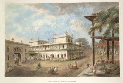 Main Street or Choke at Farrukhabad by Ram Sita