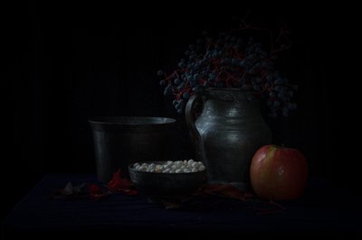Dark Harvest Still Life by Ramiz Sahin