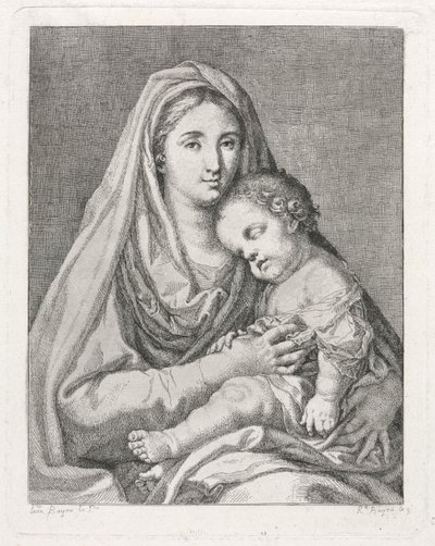 Madonna and Child (after Francisco Bayeu y Subias) by Ramon Bayeu y Subias