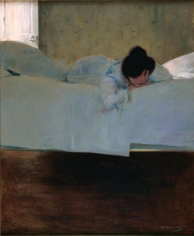 Laziness by Ramón Casas
