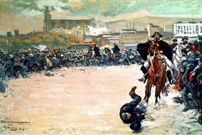 The Charge by Ramon Casas