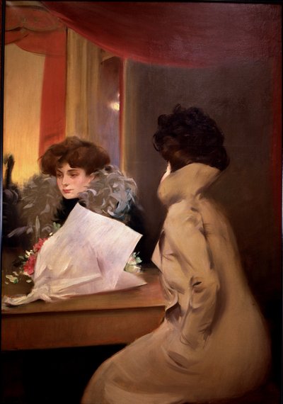 The Front Box by Ramon Casas