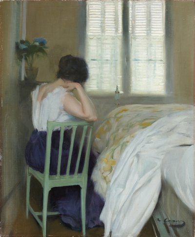 The Sad Hours by Ramon Casas i Carbo