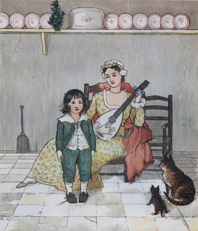 An Elegy on the Death of a Mad Dog (Illustration by Randolph Caldecott) by Randolph Caldecott