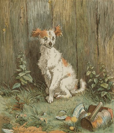 An Elegy on the Death of a Mad Dog (Illustration by Randolph Caldecott) by Randolph Caldecott