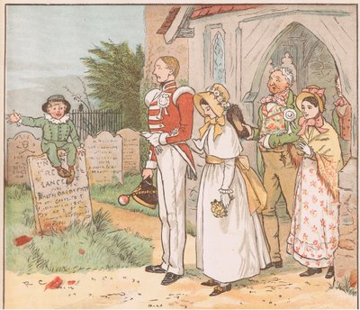 Oh! Never despise the soldier lad though his station be but low by Randolph Caldecott
