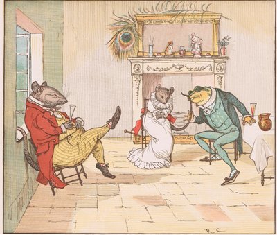 Pray, Mr Frog, will you give us a song by Randolph Caldecott