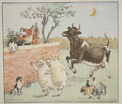 The Cat and the Fiddle, illustration from 