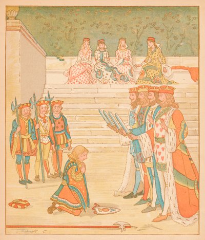 The Knave of Hearts, Brought back those Tarts, And vowed he