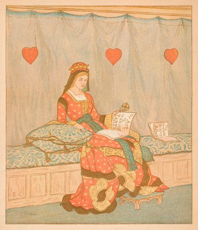 The Queen of Hearts, She Made Some Tarts, 1880 by Randolph Caldecott